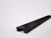15 x 25mm Shower Hob - Matt Black